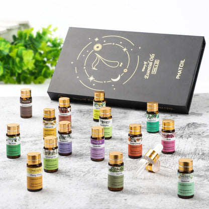 Coffret Huiles Essentielles – Équilibre Parfait (15 x 5ml) | Aromathérapie & Bien-être