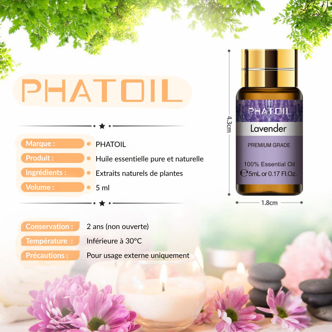 Coffret Huiles Essentielles – Équilibre Parfait (15 x 5ml) | Aromathérapie & Bien-être