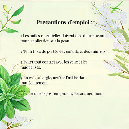 Coffret Huiles Essentielles – Essence Boisée (6 x 10ml) | Aromathérapie & Bien-être