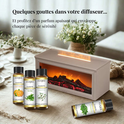 Coffret Huiles Essentielles – Essence Boisée (6 x 10ml) | Aromathérapie & Bien-être