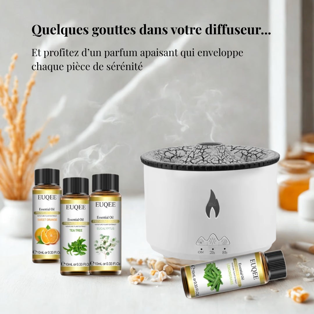 Coffret Huiles Essentielles – Essence Boisée (6 x 10ml) | Aromathérapie & Bien-être