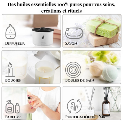 Coffret Huiles Essentielles – Luxe Sensoriel (20 x 5ml) | Aromathérapie & Bien-être